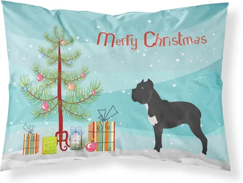 Vista 73 de Caroline's Treasures BB8334PILLOWCASE AIDI Atlas Mountain Dog - Funda de almohada estándar, color azul, ligera, súper suave, de fácil cuidado
