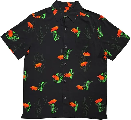 Vista 27 de Molokai Surf - Camisas hawaianas de manga corta con botones y corte ajustado