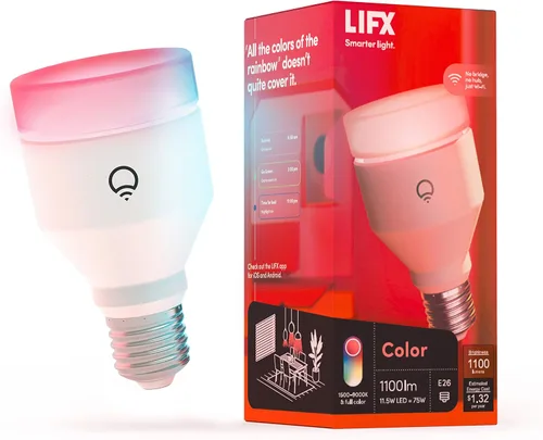 Vista 16 de LIFX Color, E26 Rosca Edison