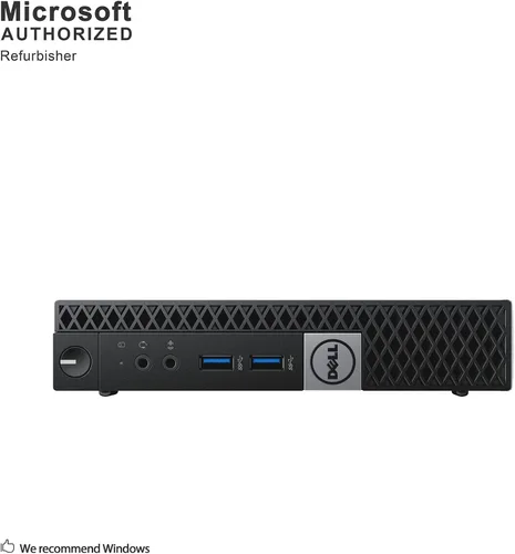 Vista 2 de Dell Optiplex 3040 Micro Computadora PC Mini Torre, Intel Quad Core i5-6500T, 8GB RAM DDR4, SSD 256GB, Win 11 Pro (Renovado)