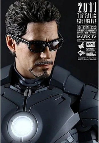 Vista 3 de Hot Toys Sideshow SDCC Marvel Iron Man Mark IV - Figura de proyecto secreto