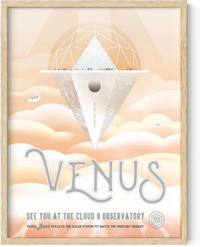 Vista 38 de HAUS AND HUES Arte de pared espacial – Pósteres espaciales vintage, póster JPL de la NASA, pósteres vintage de la NASA para paredes, arte de pared