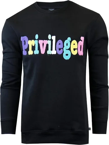 Vista 41 de SCREENSHOT APPLIQUE F11966 Premium Fleece Streetwear Chenille EMB Crew Neck Sweatshirt - Classic Fit