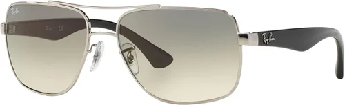 Vista 2 de Ray-Ban RB3483 - Gafas de sol cuadradas de metal para hombre