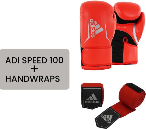 Vista 2 de adidas Speed 100 Guantes de boxeo y kickboxing para mujeres y hombres