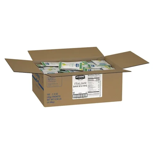 Vista 7 de Hellmann's Classics - Paquetes de aderezo italiano para ensaladas, 1.5 onzas, paquete de 102