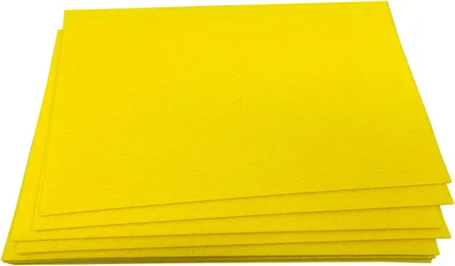 Vista 8 de Jtnohx Hojas de fieltro rígidas para manualidades, tela de fieltro de 0.079 pulgadas de grosor para manualidades, 12 cuadrados de fieltro
