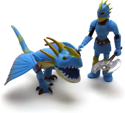 Vista 2 de Toysvill Vikings & Dragon Collection - Juego de figuras de acción (8 unidades)