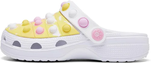Vista 3 de Engtoy Zuecos para niños y niñas, zapatos de jardín sin cordones, sandalias divertidas y ligeras para la playa