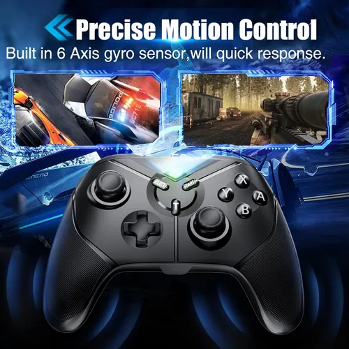 Vista 7 de Switch Controllers Wireless Switch Pro Controller for Nintendo Switch ControllerSwitch LiteSwitch OLED Switch Remote Gamepad with Joystick
