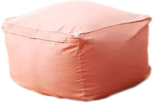 Vista 15 de Funda de sofá perezosa, puf de tela de lino, puf puff para sala de estar, tatami, sillas acolchadas para adultos y niños (relleno no incluido), S1