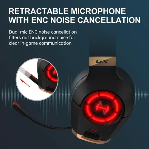 Vista 4 de Edifier Hecate GX - Auriculares para juegos de alta resolución para PS4PS5PCSwitchXbox Gamepad - USBType-C0.138 in Auriculares con cable