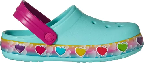Vista 6 de Crocs Zuecos de laboratorio divertidos para niños Zapatos iluminados