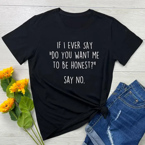 Vista 2 de BLACKOO Women Funny Graphic T-Shirts Cute Tees