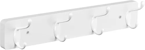 Vista 9 de OUTNILI Ganchos de pared resistentes para colgar abrigos, colgador de pared negro para chaquetas, sombreros, toallas, bolsos, correas de perro