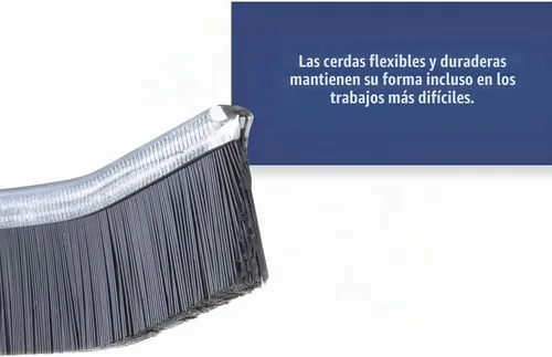 Vista 4 de Cepillo limpiador de lechada para juntas de azulejos profundos, cerdas rígidas en ángulo para duchas, bañeras, cocinas, herramienta de limpieza