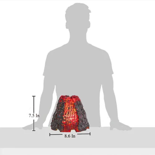 Vista 3 de Volcano - Difusor ultrasónico de aromaterapia de aceite esencial para niños, niñas, mujeres, hombres, niños, decoración del hogar, sala de estar