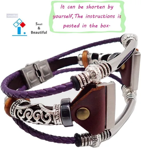 Vista 2 de Smatiful Versa - Bandas con paquete de caja para mujer, correa de repuesto ajustable compatible con Fitbit Versa, multicolor