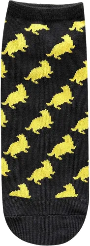 Vista 5 de Harry Potter Hufflepuff JuniorsWomens 5 Pack Ankle Socks Size 4-10