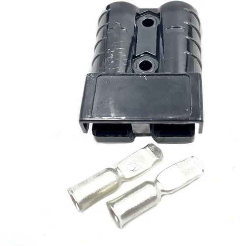 Vista 3 de daier Kit de conector rápido de batería de 2 piezas, enchufe de 50 A, conectar desconectar el remolque del cabrestante