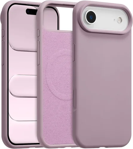 Vista 148 de Funda magnética de silicona para iPhone 13 Pro, color blanco antiguo [Compatible con Magsafe] [Forro de microfibra suave antiarañazos], funda