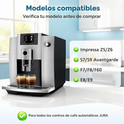 Vista 2 de CPLIKE Tabletas descalcificadoras compatibles con máquinas Jura