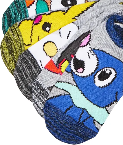 Vista 2 de Pokemon Paquete de 5 calcetines invisibles para niños