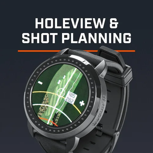 Vista 6 de Bushnell Golf iON Elite GPS Watch – Color Touchscreen, Slope‑Adjusted Yardages, 38,000+ Courses, Shot Tracker, USB‑C, Magnetic Charger
