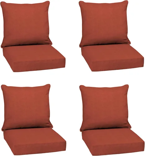 Vista 19 de Arden Outdoor Deep Seat Cushion Set, 24x24, Aqua