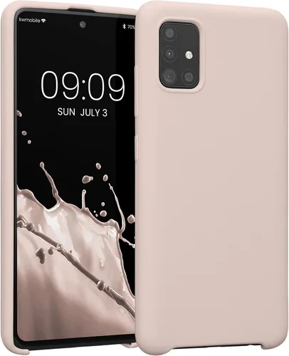 Vista 76 de kwmobile Funda Compatible con Samsung Galaxy A14 5G - Funda de teléfono de TPU y silicona con acabado suave - Verde Lima