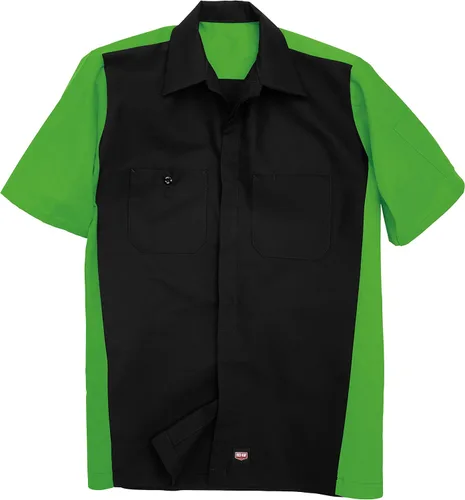 Vista 3 de Red Kap Camisa de manga corta en dos tonos