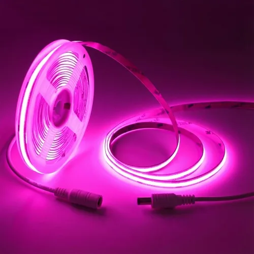 Vista 11 de Luces de tira LED 24V COB LED Blanco cálido 3000K Súper brillante tira LED 16.4 pies 5M sin puntos de alta densidad Corta y flexible para proyectos