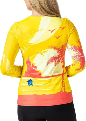 Vista 3 de Terry Soleil - Camiseta de manga larga para mujer, con protección solar UPF 50+, estilo de vida al aire libre, ajuste atlético
