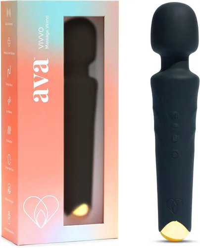 Vista 16 de Ava Vibrador de varita sexual [vibrador estimulador de clítoris] Vibrador para mujer Juguete sexual Regalos para mujeres 20 patrones y 8