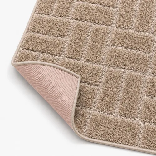 Vista 2 de Well Woven Serenity - Alfombra suave extra larga para pasillo, escalera, trufa de lino, 31 pulgadas x 24 pies