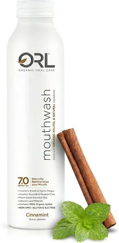 Vista 9 de ORL Enjuague bucal natural y orgánico para niños, formulado exclusivamente para limpiar la boca, blanquear tus dientes fortalecer el esmalte dental.