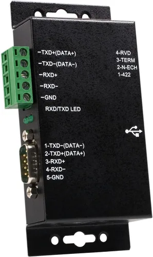 Vista 7 de StarTech ICUSB422 - Cable adaptador USB profesional RS422/485 (1 puerto) With COM Retention, Serial, FTDI chipset