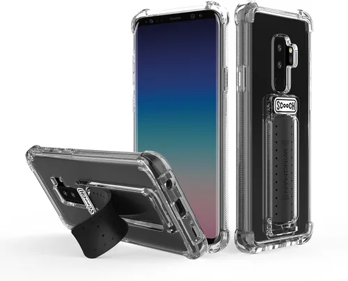 Vista 19 de Scooch Wingman - Funda con función atril para Samsung Galaxy S9 [protección contra caídas de 10 pies] [soporte bidireccional] funda protectora a