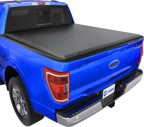 Vista 27 de Tyger Auto T1 Funda de caja de camioneta enrollable suave, compatible con Ford F-150 2004-2008, Lincoln Mark LT 2005-2008, cama Styleside de 5.5