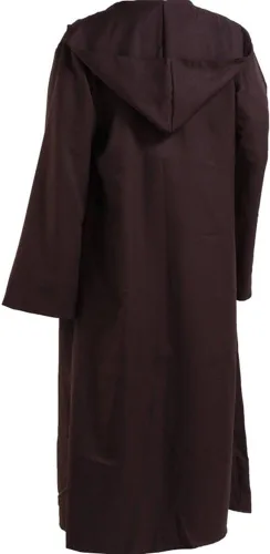 Vista 10 de Men's Cosplay Cloak Robe Costume Halloween Tunic Hooded Uniform