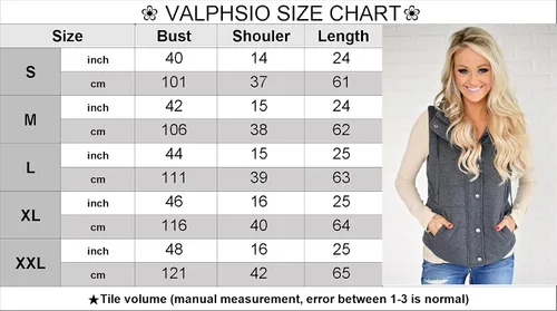 Vista 6 de Valphsio - Chaqueta sin mangas acolchada para mujer, ligera, con cierre, cordón ajustable y bolsillos