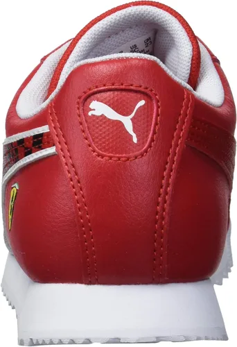 Vista 3 de PUMA Tenis unisex Ferrari Roma para niños, Rojo, 3.5 Little Kid