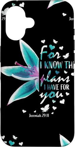Vista 32 de Bible Verse Phone Cases Christian Gifts Women Jeremiah 29 11 Case for iPhone 17