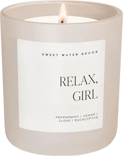 Vista 10 de Sweet Water Decor Palo Santo - Vela de pachulí – Clavo de soja, vainilla, pachulí, vela de spa perfumada de madera de cedro para el hogar, tarro