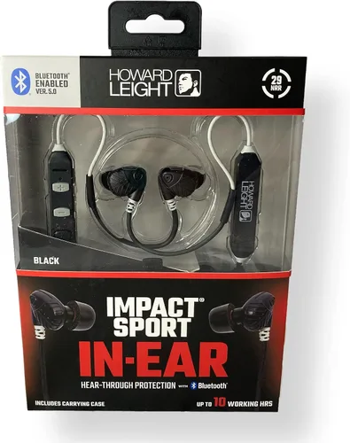 Vista 7 de Howard Leight Impact Sport - Auriculares electrónicos Bluetooth 5.0, color negro (R-02701)
