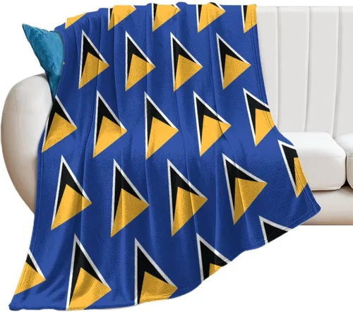 Vista 24 de Manta con la bandera de Nicaragua, manta suave y ligera, colcha duradera para decoración del hogar, manta de sofá de 30 x 40 pulgadas