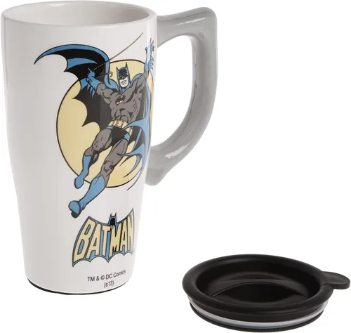 Vista 9 de Spoontiques - Tazas de viaje de cerámica - Taza Betty Boop - Para bebidas calientes o frías - Regalo para amantes del café