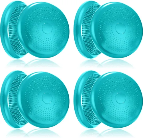 Vista 9 de Jerify 4 Piezas Cojín de Equilibrio Inflable Flexible para Asiento Oscilante, Almohadilla de Equilibrio de Estabilidad, Disco de Equilibrio, Asiento