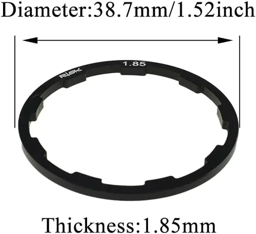 Vista 2 de Bicicleta Baja Espaciador Lavadora Soporte Inferior Junta BB para Volante Velocidad Cassette MTB Road Hub Auriculares Volante Ciclismo