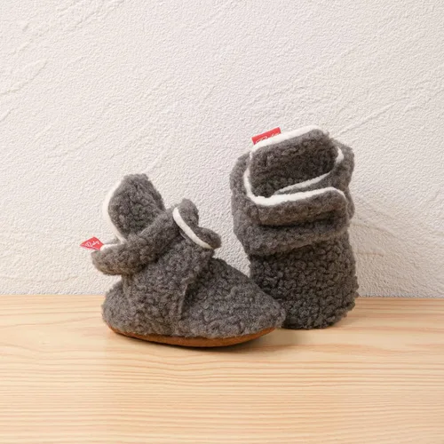 Vista 197 de Sawimlgy - Botines de algodón antideslizantes para recién nacido, con agarre, para cuna o para el invierno